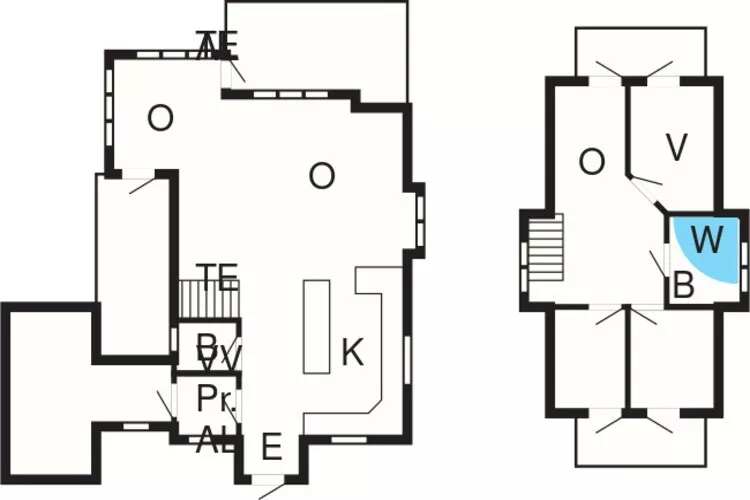 Maison de vacances pour 8 a GLOMMEN-By Traum-Plan d'étage