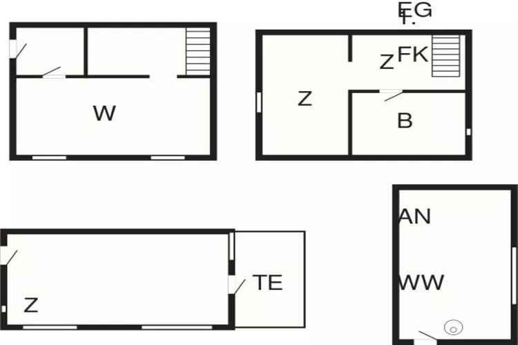 Maison de vacances pour 6 a Brædstrup-By Traum-Plan