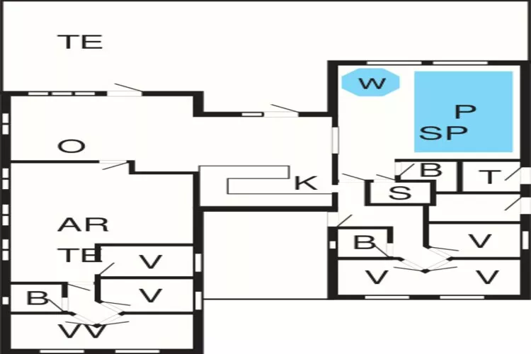 Luxury Pool Retreat by Sea - By Traum Ferienwohnungen-Floor plan