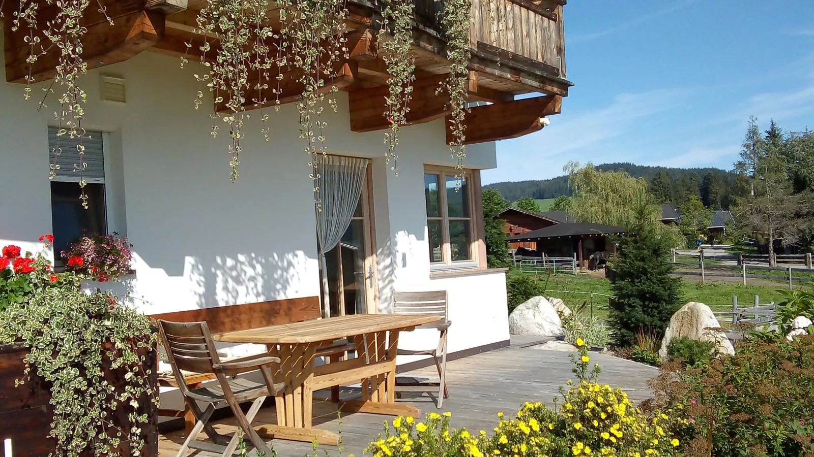 Blick ins Brixental-Außenbereich Sommer