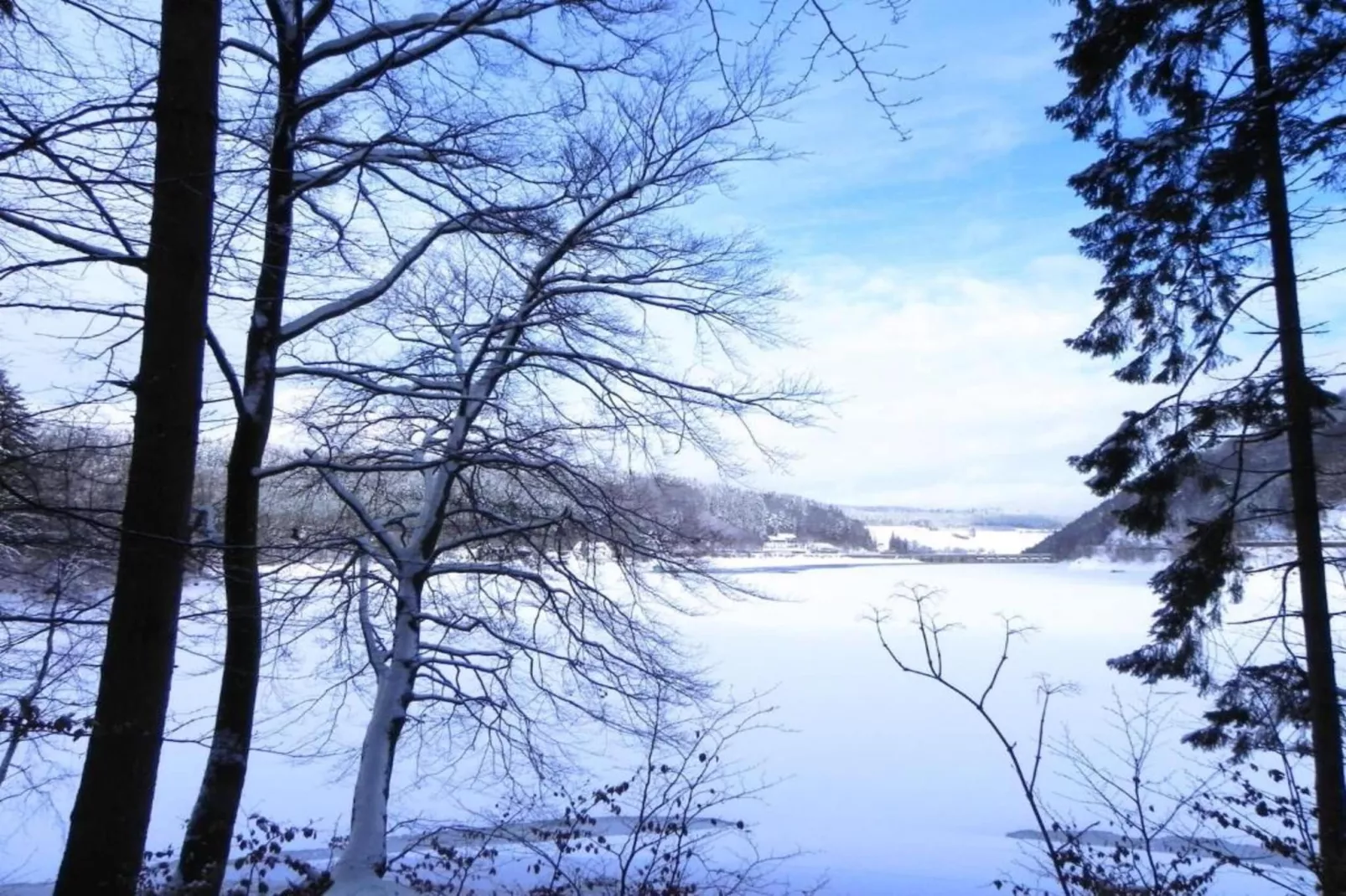 Sauerland - Diemelsee-Area within 5km in winter