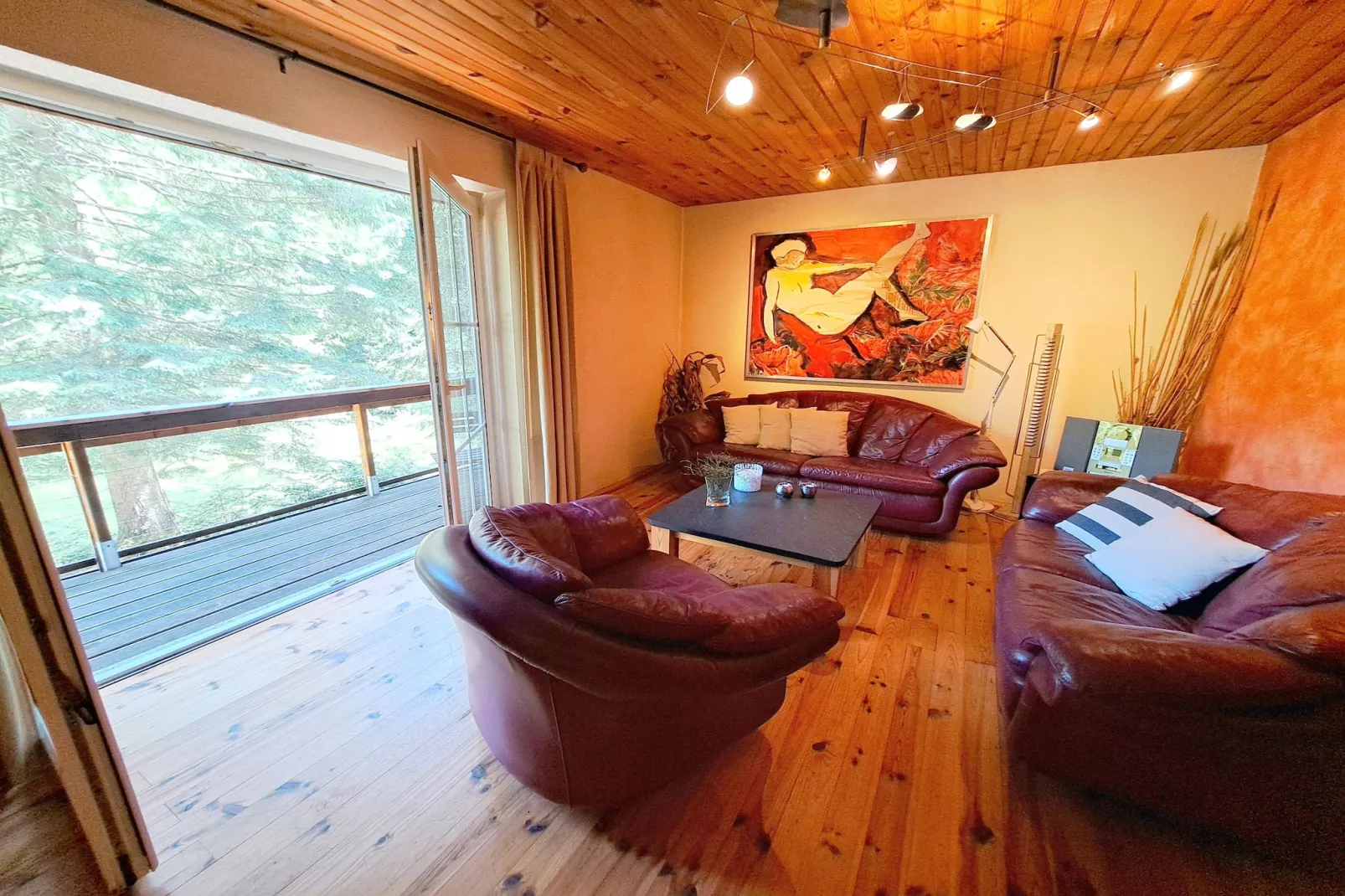 Holiday flats Forellenhof Dabo // Typ C 7 Pers 110 qm-Living room