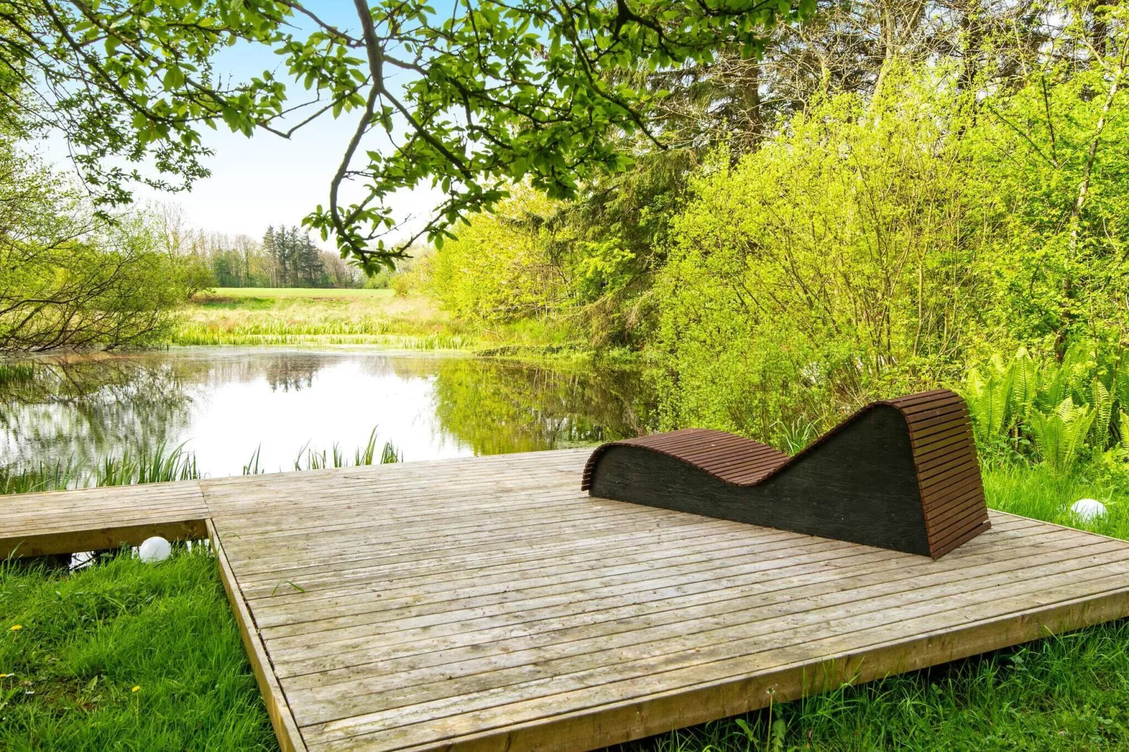 8 person holiday home in Henne-Water view