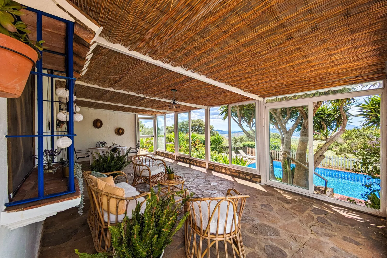 Finca las Chozas-Terrace balcony