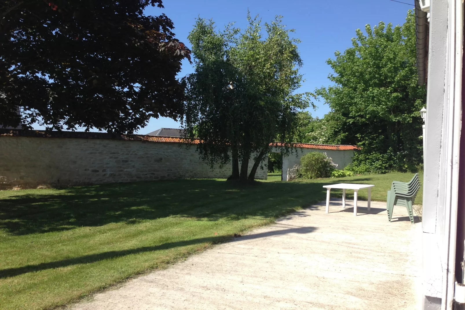 Clos Bourguin-Vue d'été