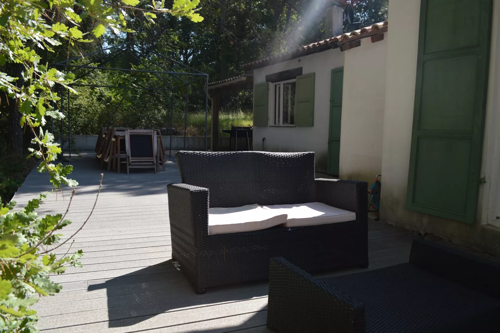 Lacerta-Terrasse/Balkon