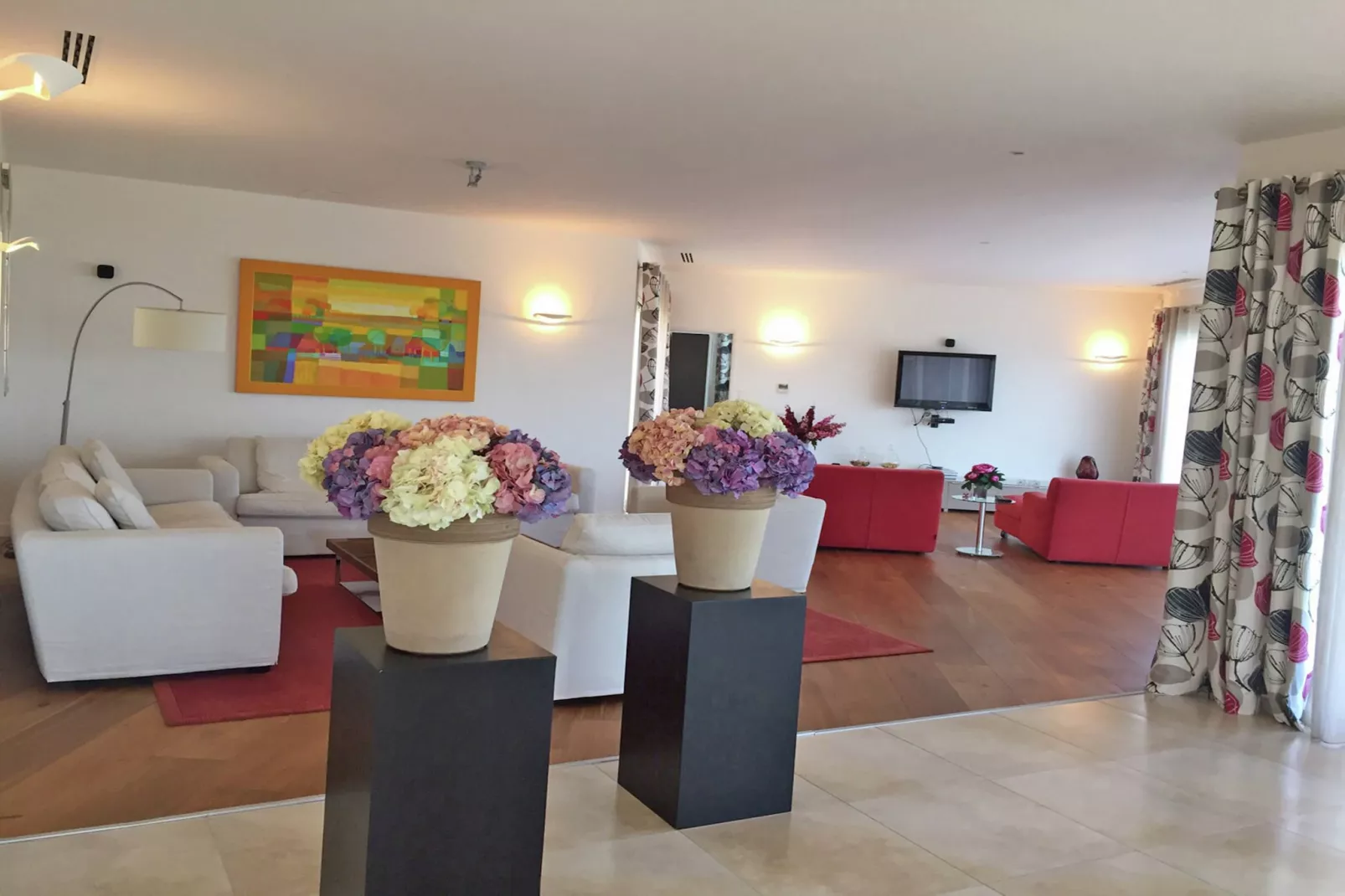Villa le Mareret-Wohnzimmer