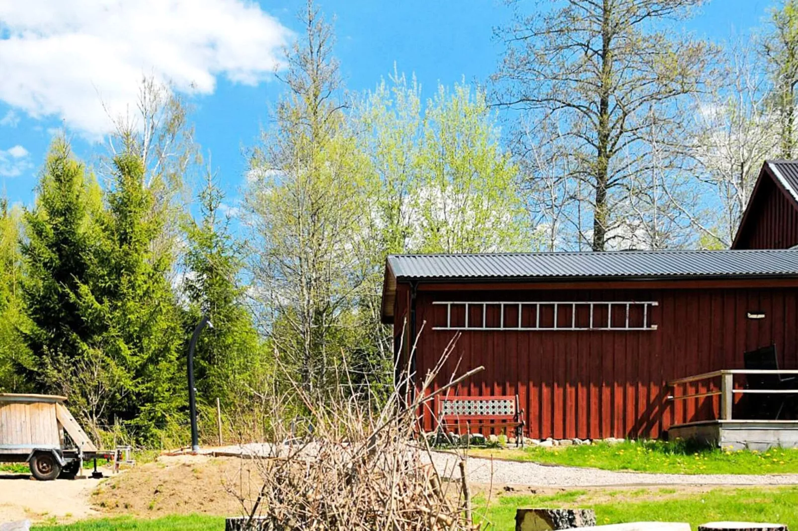 Maison de vacances pour 3 a Urshult-By Traum-Extérieur