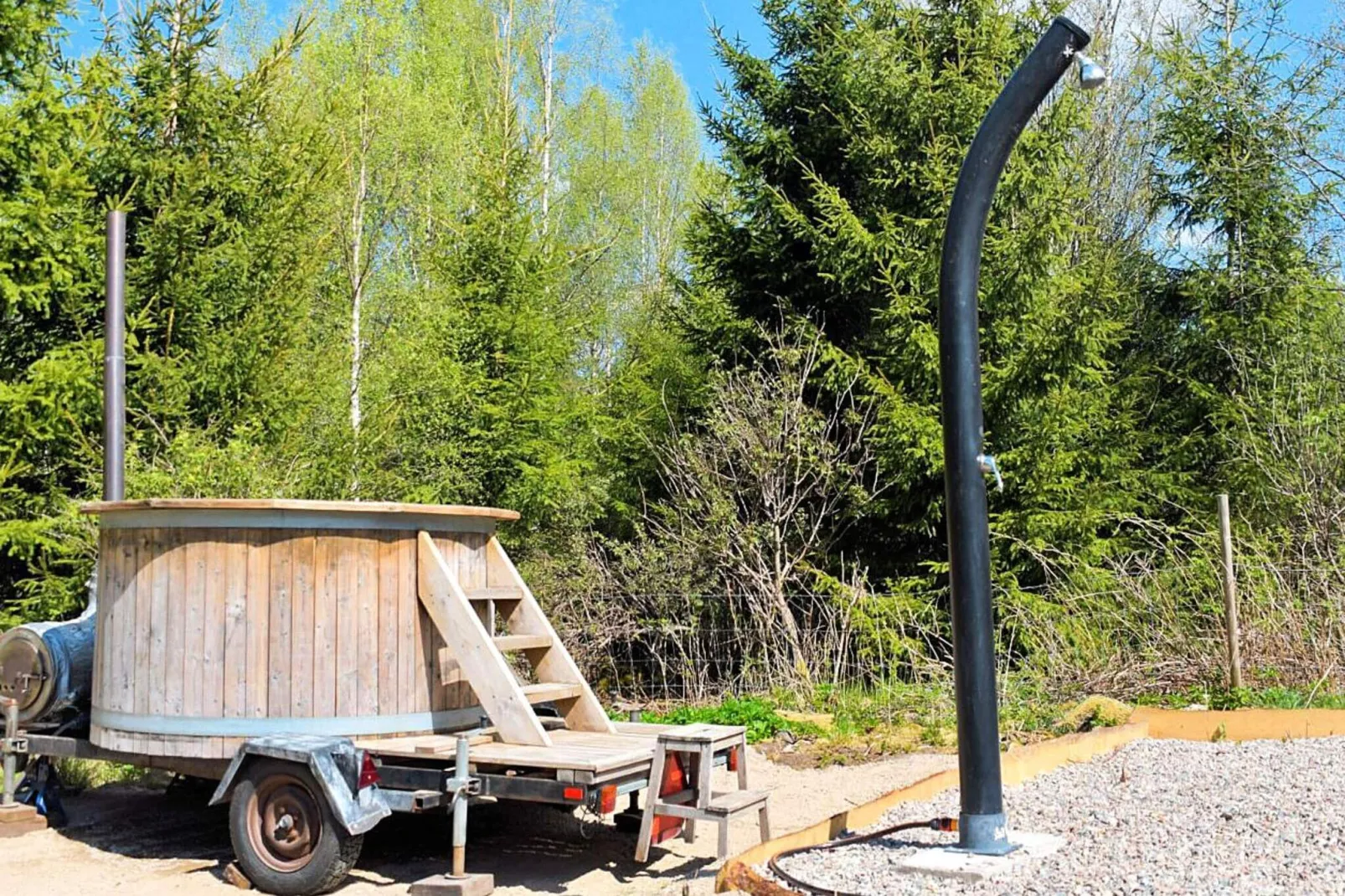 Maison de vacances pour 3 a Urshult-By Traum-Extérieur