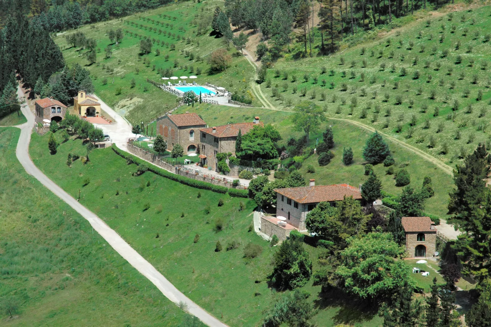 Castagno-Außenbereich Sommer
