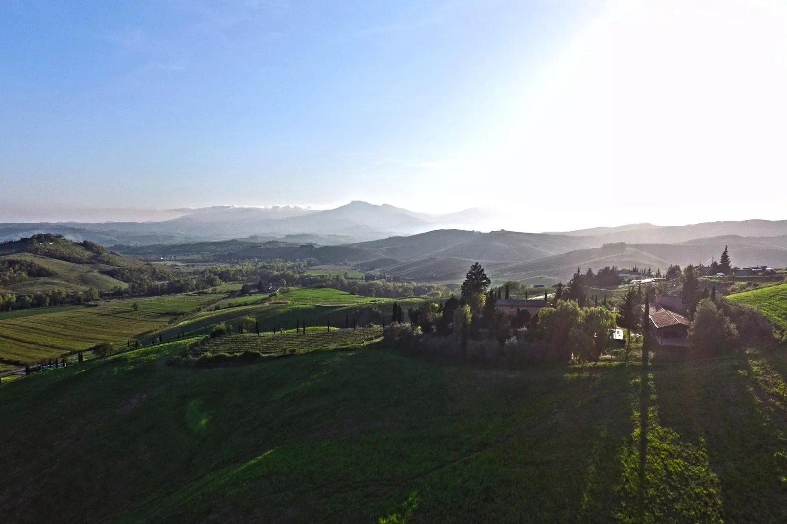 Sei Orcia-View in summer