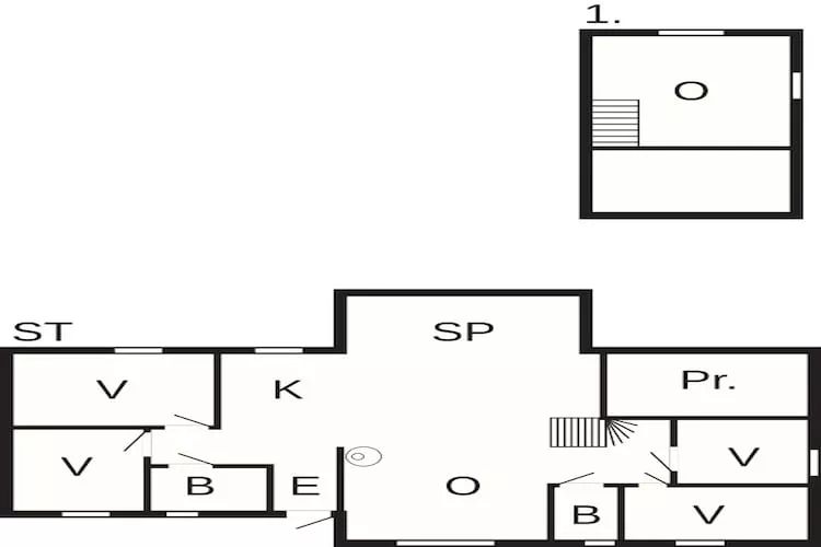 Maison de vacances pour 8 a MELLBYSTRAND-By Traum-Plan d'étage