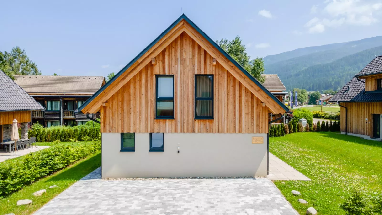 Mountain Chalet Berg-Glück-Extérieur été
