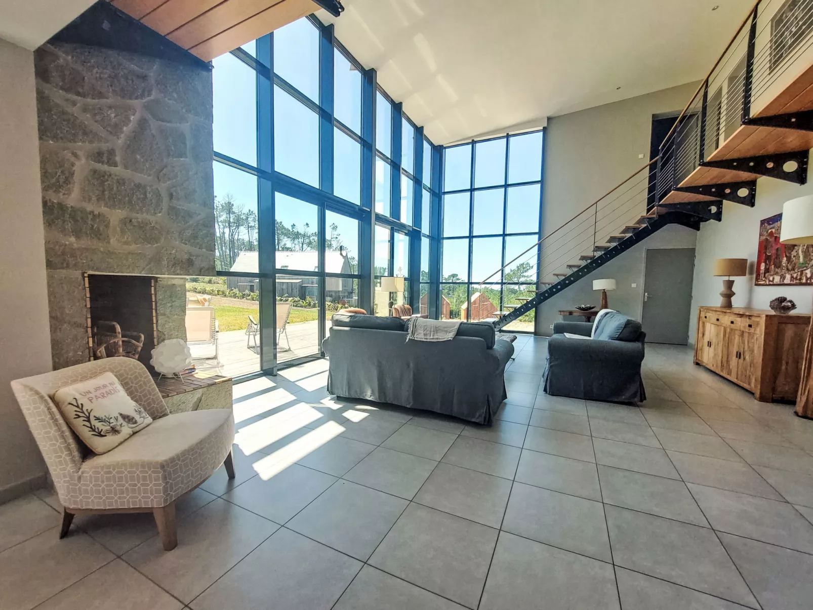 Maison du bois du Kador-Inside