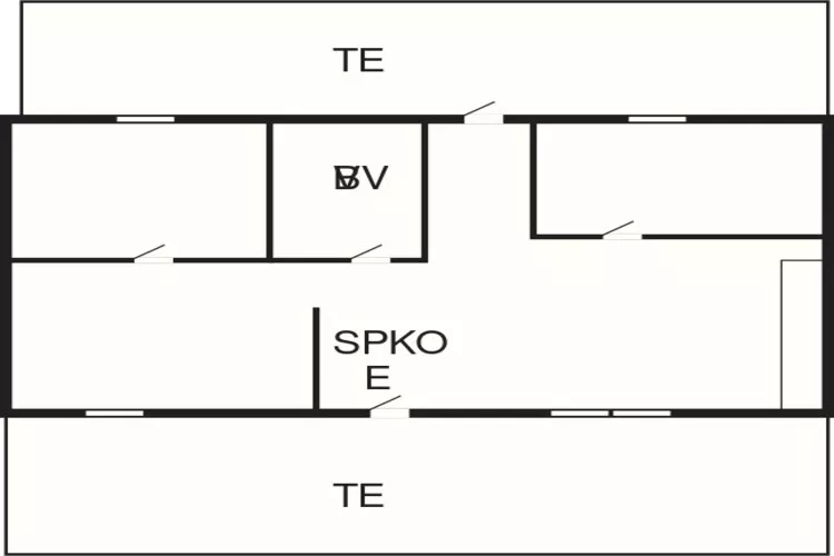 4 Personen Ferienhaus in KLINTEHAMN-By Traum-Grundriss