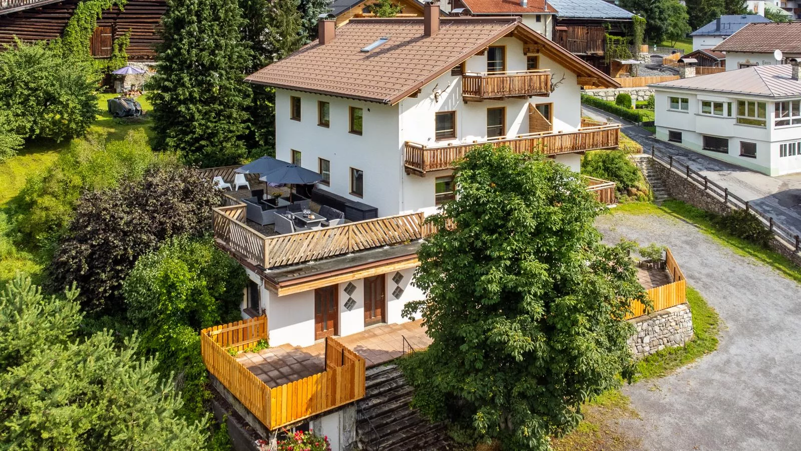 Arlberg-Exterior in summer