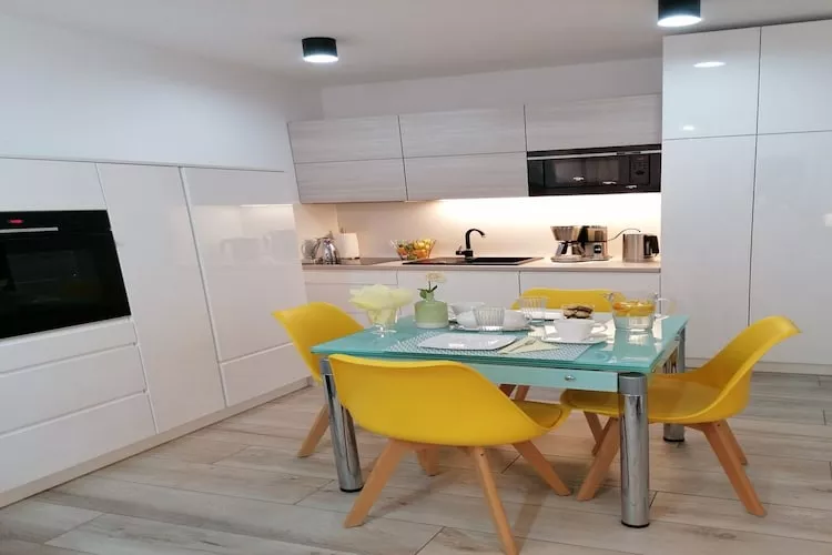 Apartment de luxe am Strand von Rewal-Kitchen