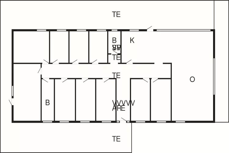 4 star holiday home in Ulfborg-By Traum-Floor plan