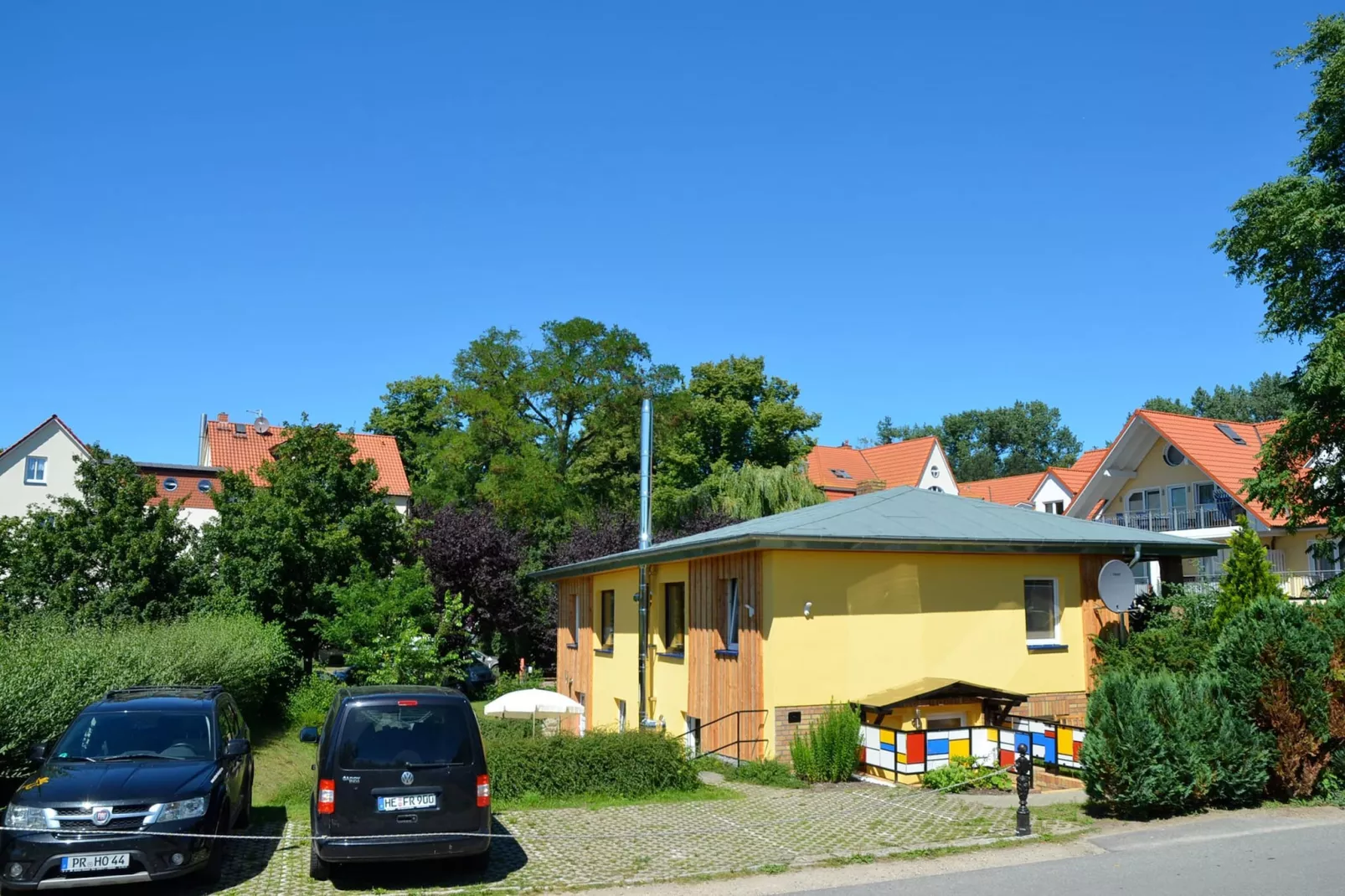 Inselhaus Paul auf der Insel Poel-Exterior in summer