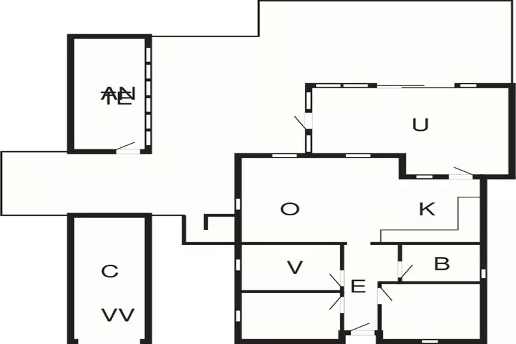 4 Sterne Ferienhaus in Væggerløse-By Traum-Grundriss