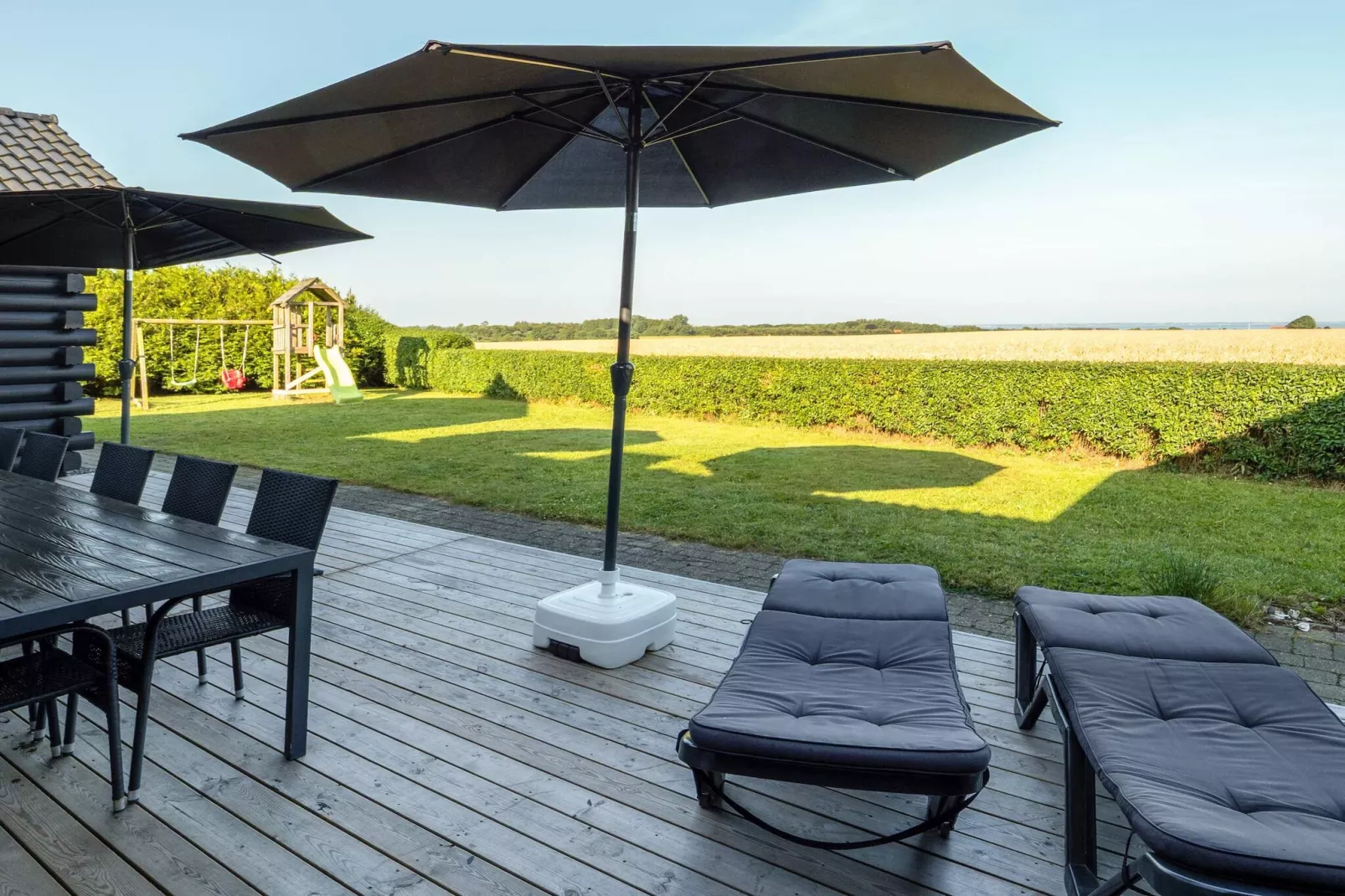 Luxus-Lodge mit Limfjordblick -- By Traum Ferienwohnungen-Im Freien