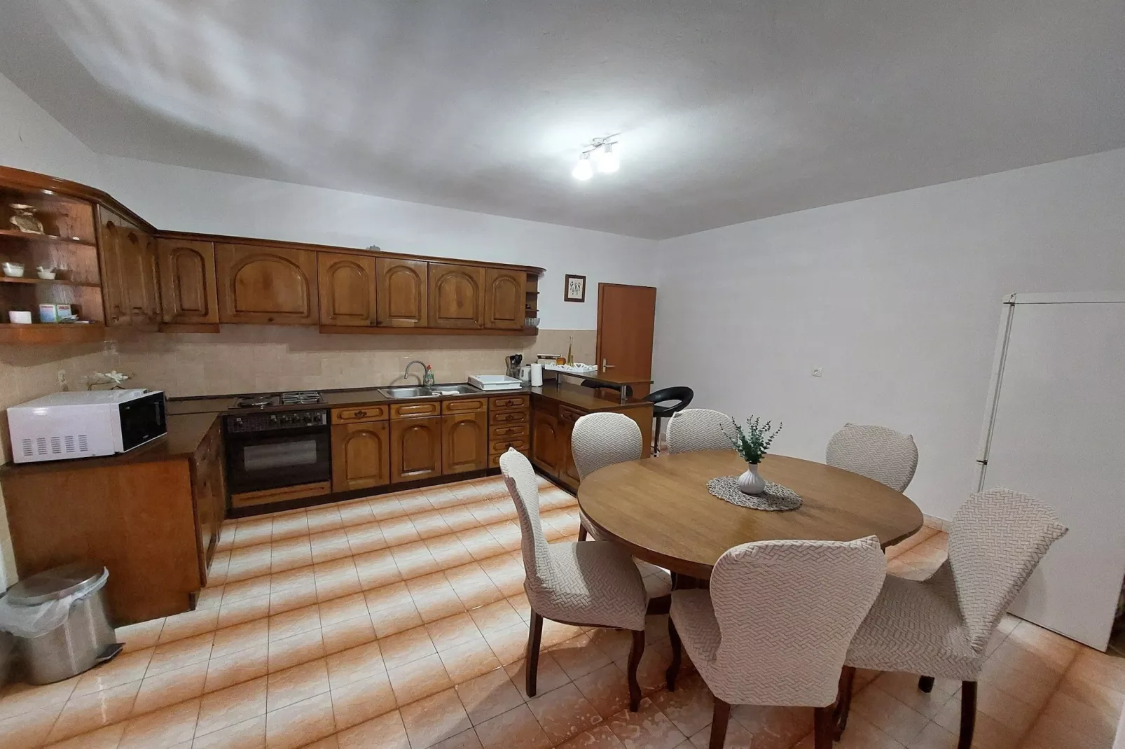 Apartment Dominik - Two Bedroom Apartment with Terrace and Sea View-Küche