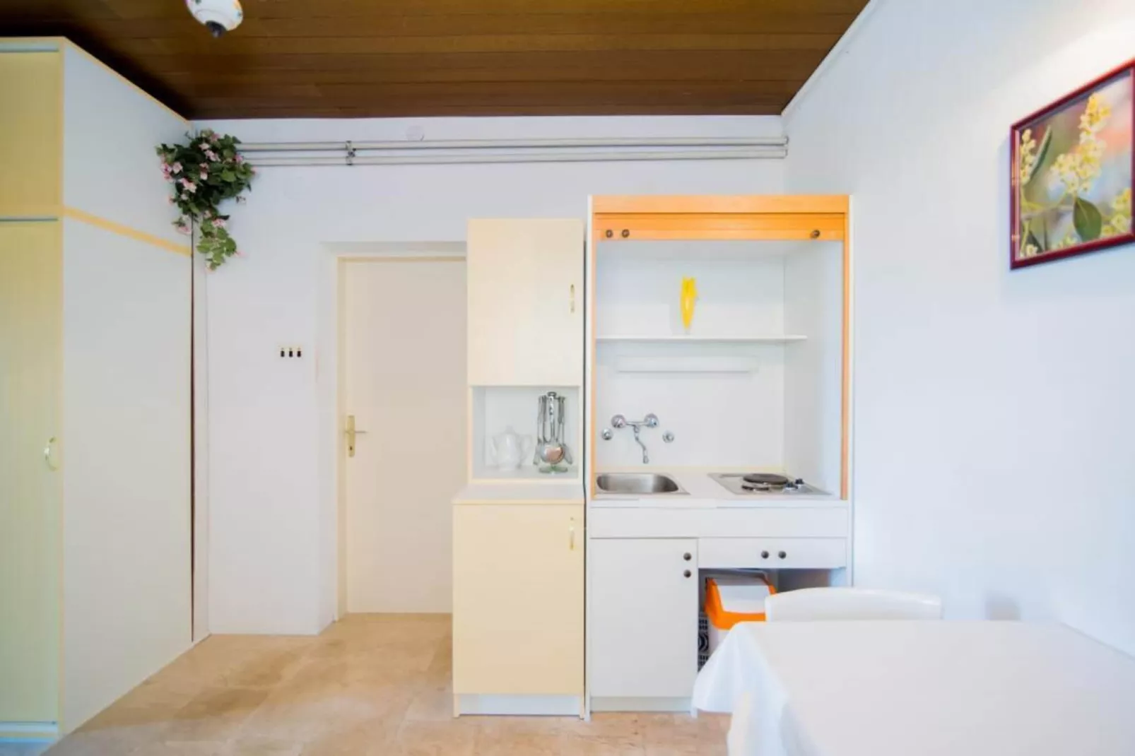 Apartments Veve - Superior Studio Apartment with Terrace  Sea View(Vesna) (ST)-Kitchen