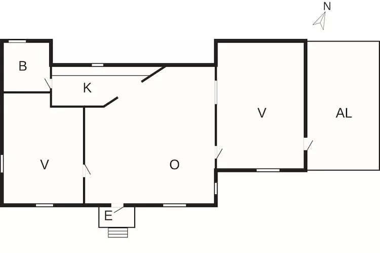 5 person holiday home in FJÄLLBACKA-Floor plan