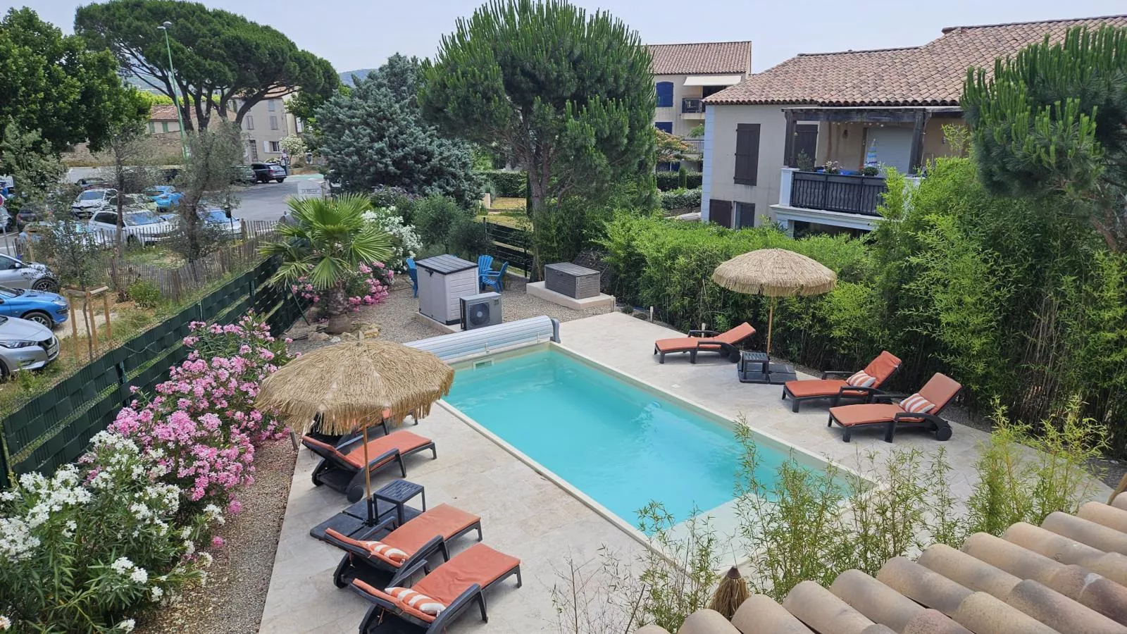 Bambou-Swimming pool