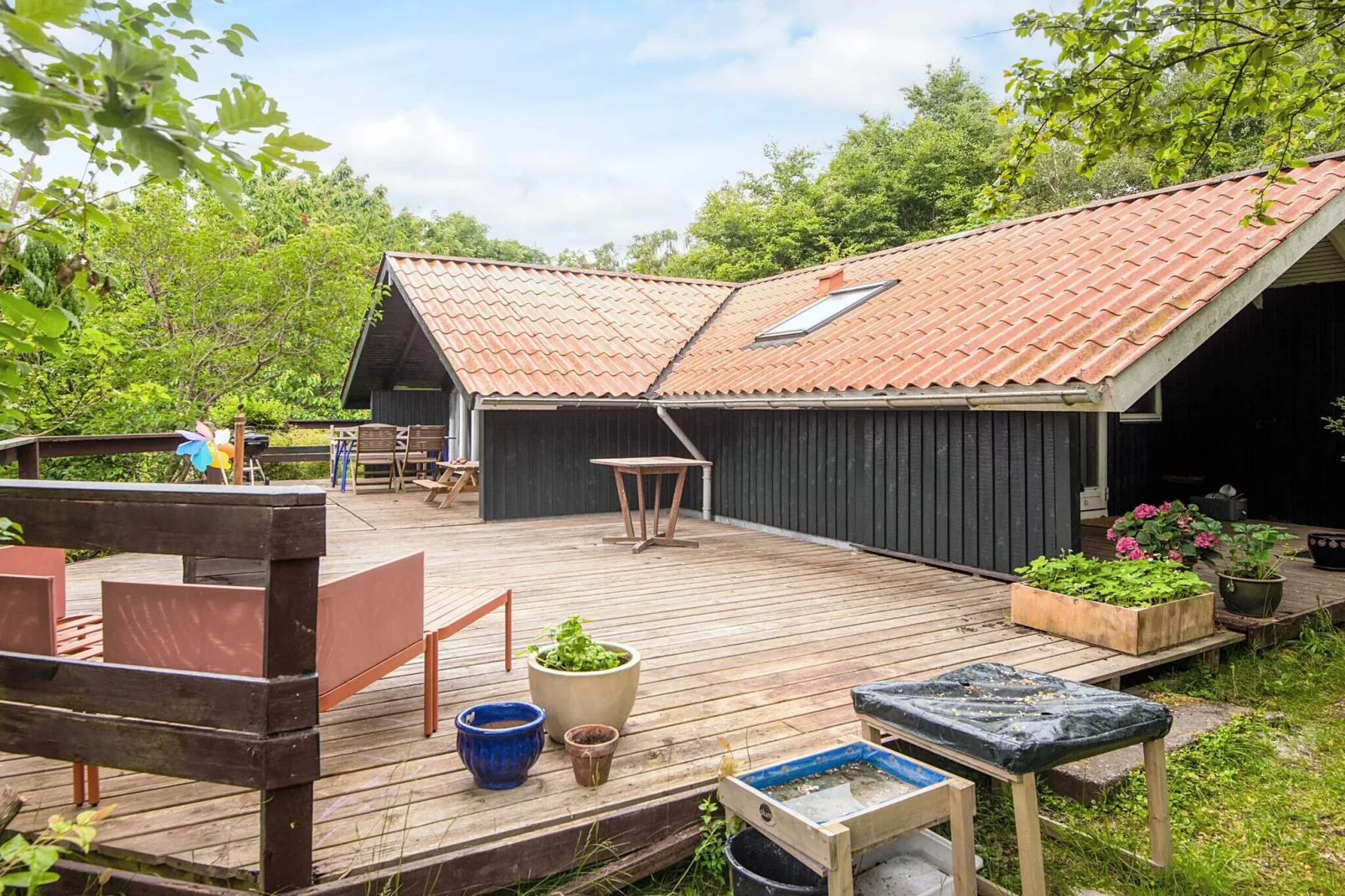 5 Personen Ferienhaus in Knebel-Aussicht