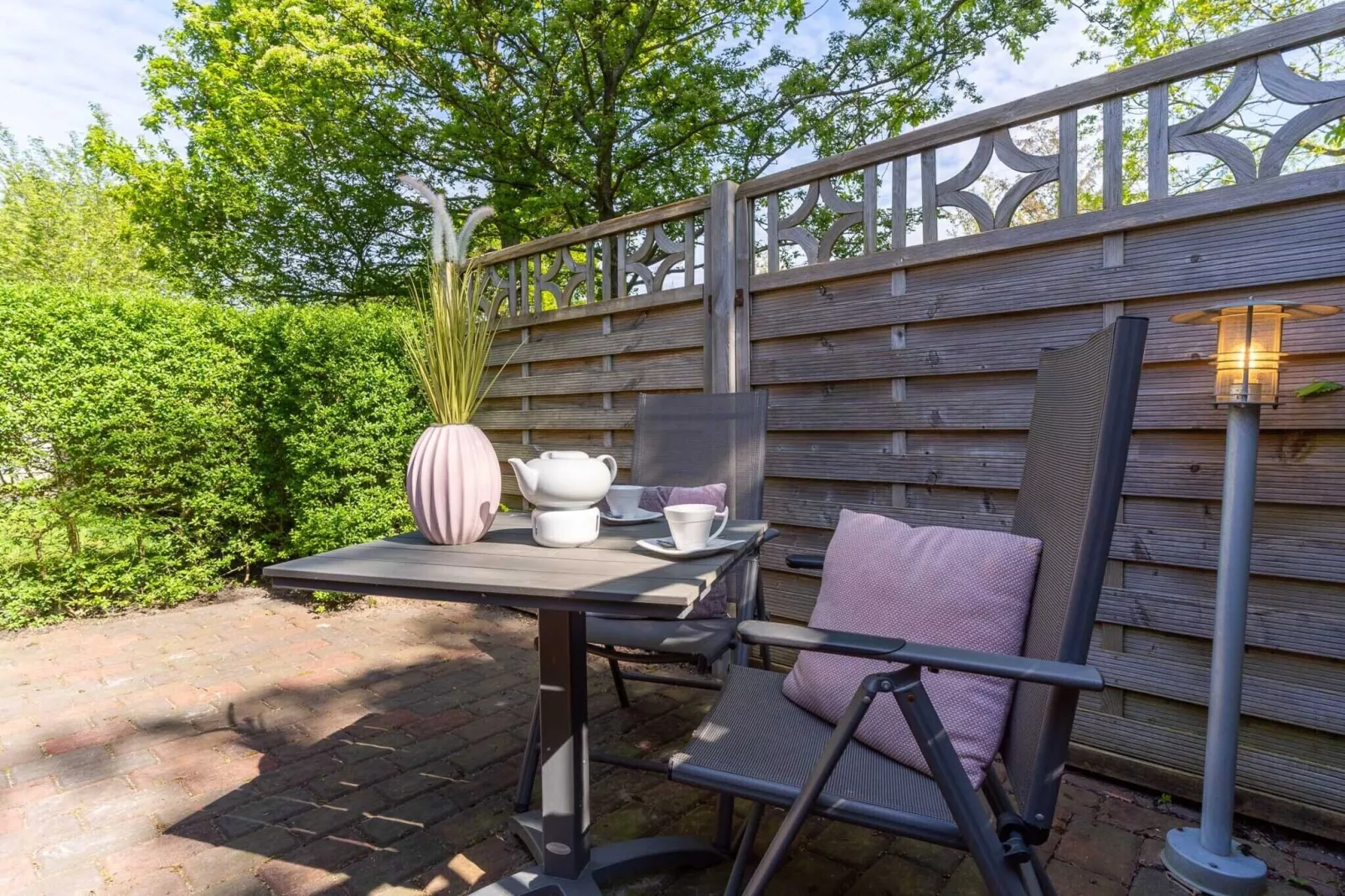 Huus Avelia - Apartment DG	-Terrasse/Balkon