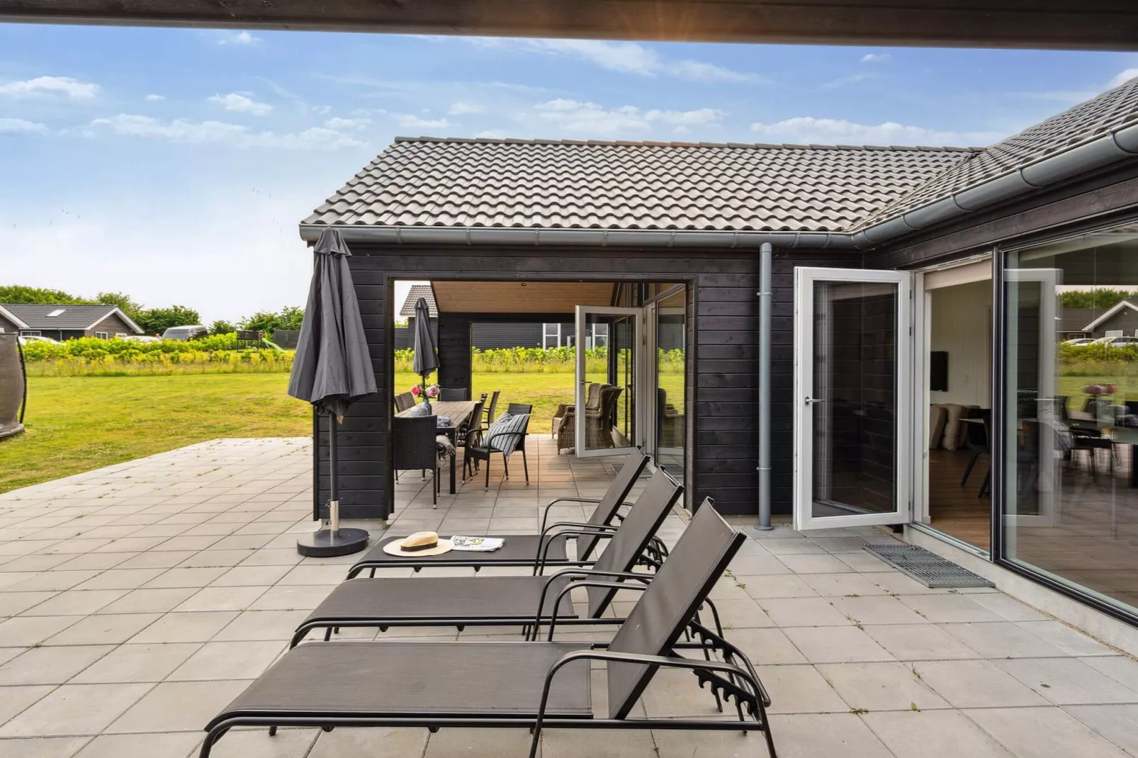 5 Sterne Ferienhaus in Sydals-Im Freien