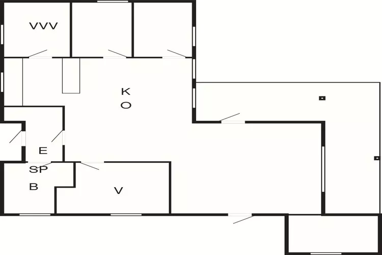 Charming Retreat in Lokken - By Traum Ferienwohnungen-Floor plan