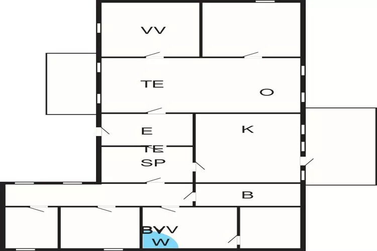 Maison de vacances pour 8 a Svendborg-Plan