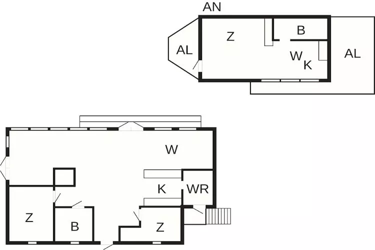 4 Sterne Ferienhaus in strømstad-Grundriss