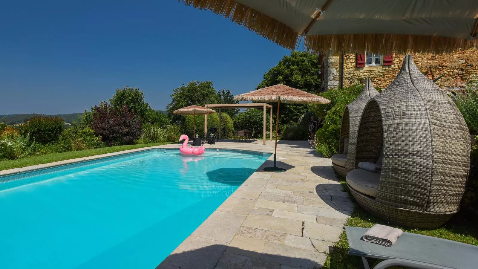 Domaine Saint Martin le Redon-Schwimmbad