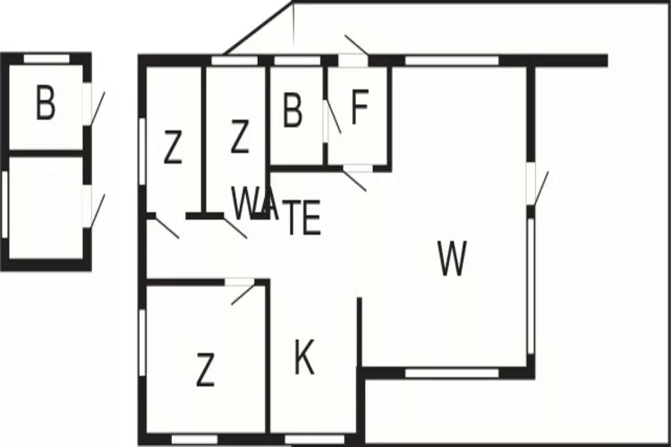 Maison de vacances pour 7 a Skjold-By Traum-Plan