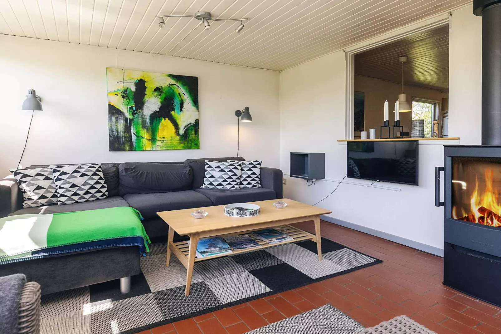 6 Personen Ferienhaus in Bogø By-Innenbereich