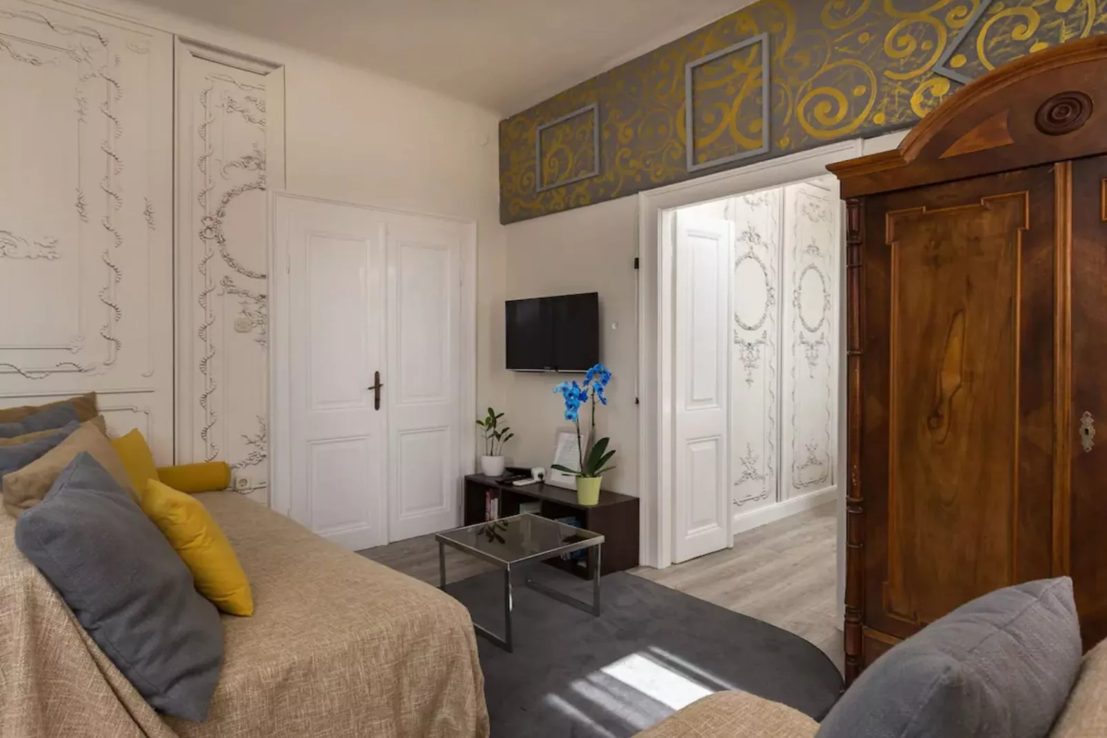 Apartment Ivančica - Double Room with Old town view