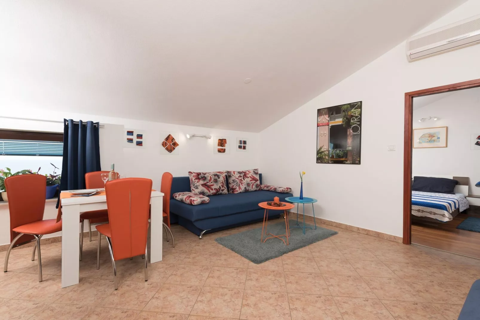 Stylish Lovran Sea View Apartments - One Bedroom Apartment with Terrace and Sea View
