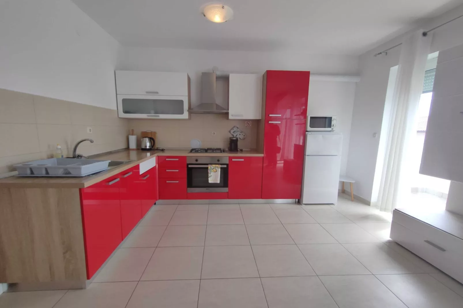 Apartments Krk with Sea View and Terrace - Classic Two Bedroom Apartment with Sea View ant Terrace (owner second floor)