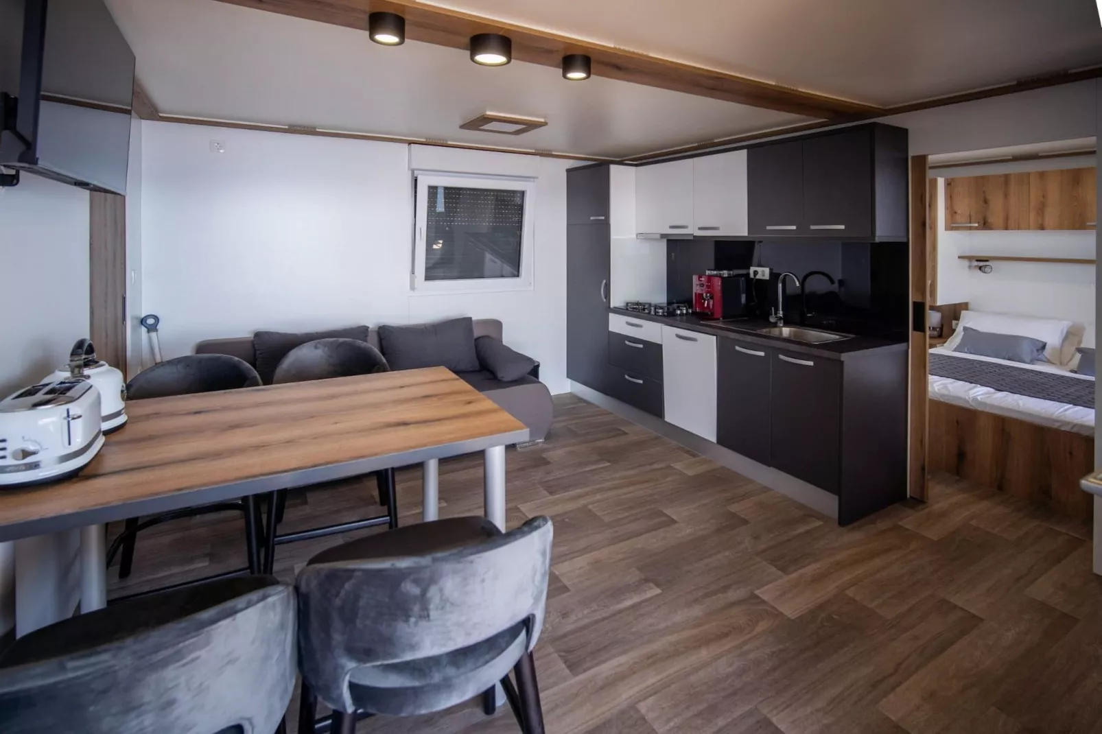 Seaside Deluxe Escape at Klenovica Camping - Two Bedroom Mobile Home with Hot-Tub  (owner 419)
