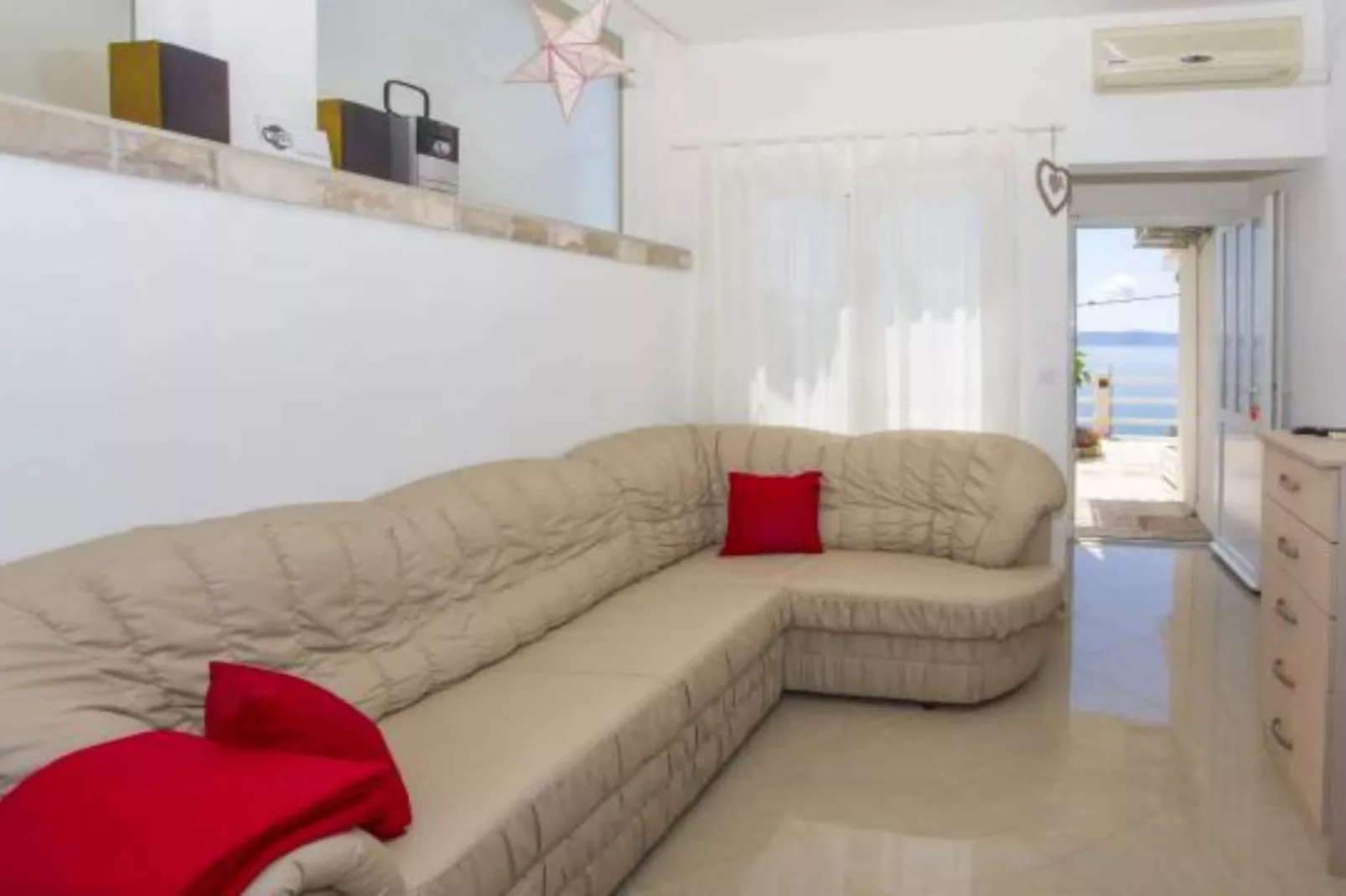Sea View Apartments Lendic Podgora - Comfort Studio Apartment with  Balcony and Sea View