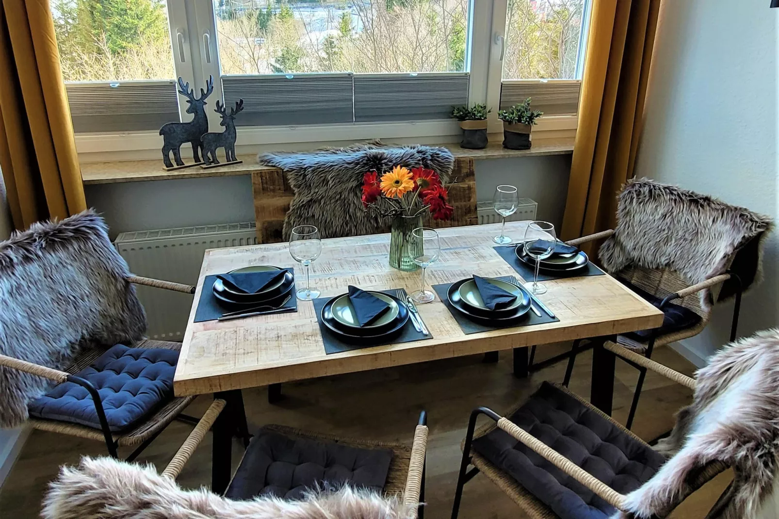 1 SZ/4P Winterberg Appartement 21122-Dining room