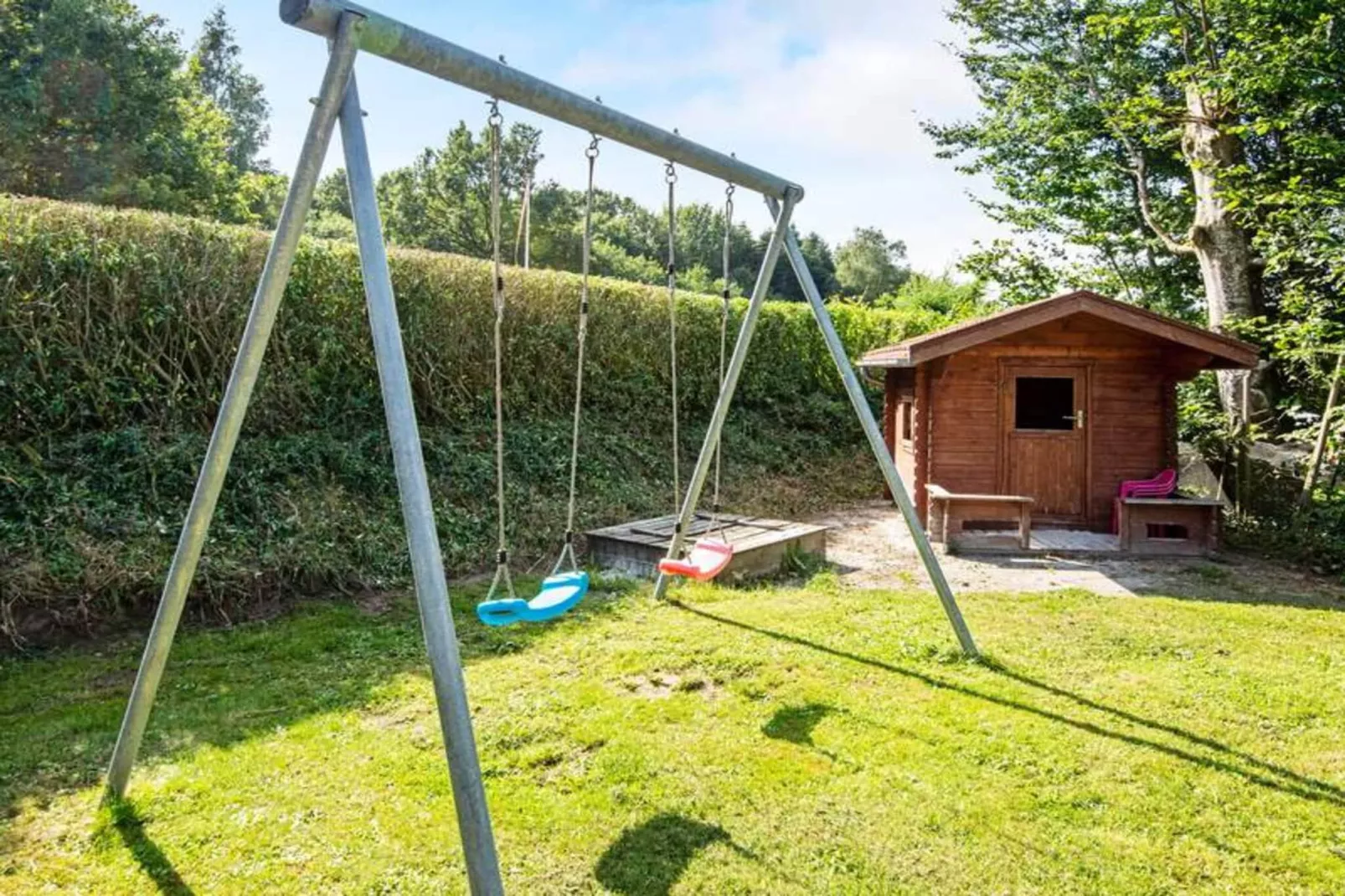 5 star holiday home in Fårvang-Outdoor