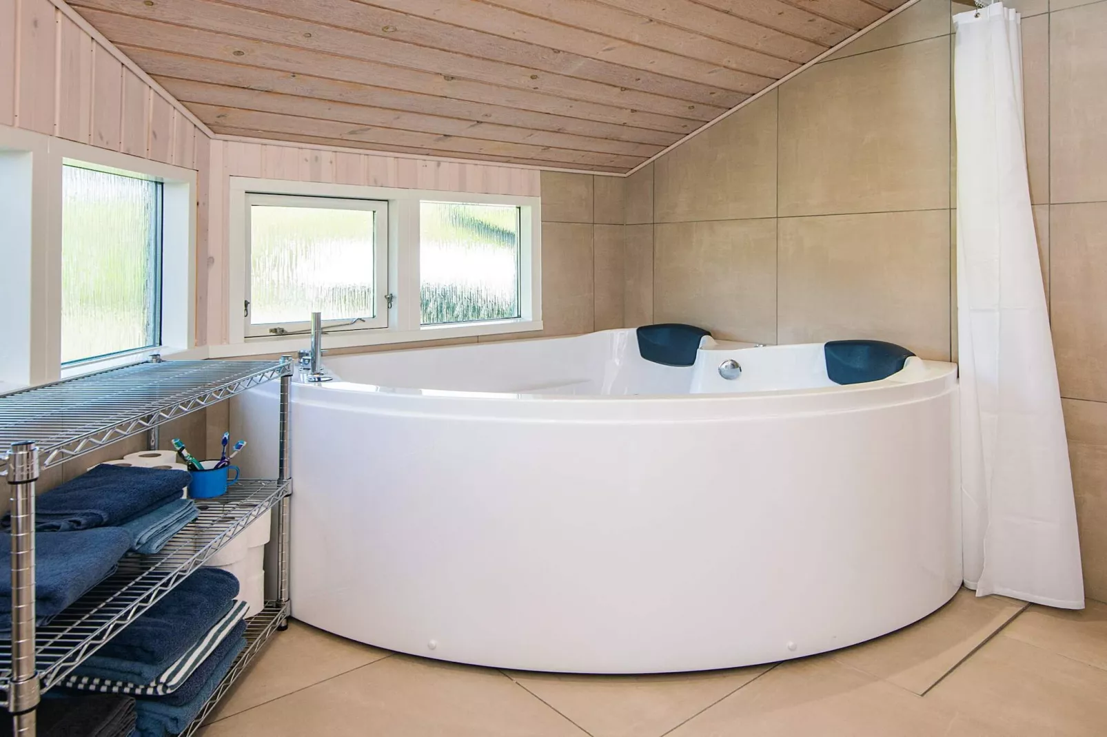 Maison de vacances pour 6 a Sjølund - Spa