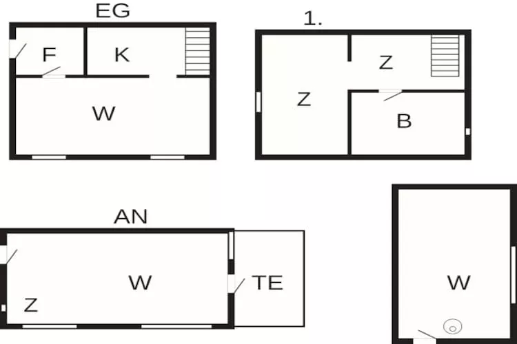 Maison de vacances pour 6 a Brædstrup-By Traum-Plan