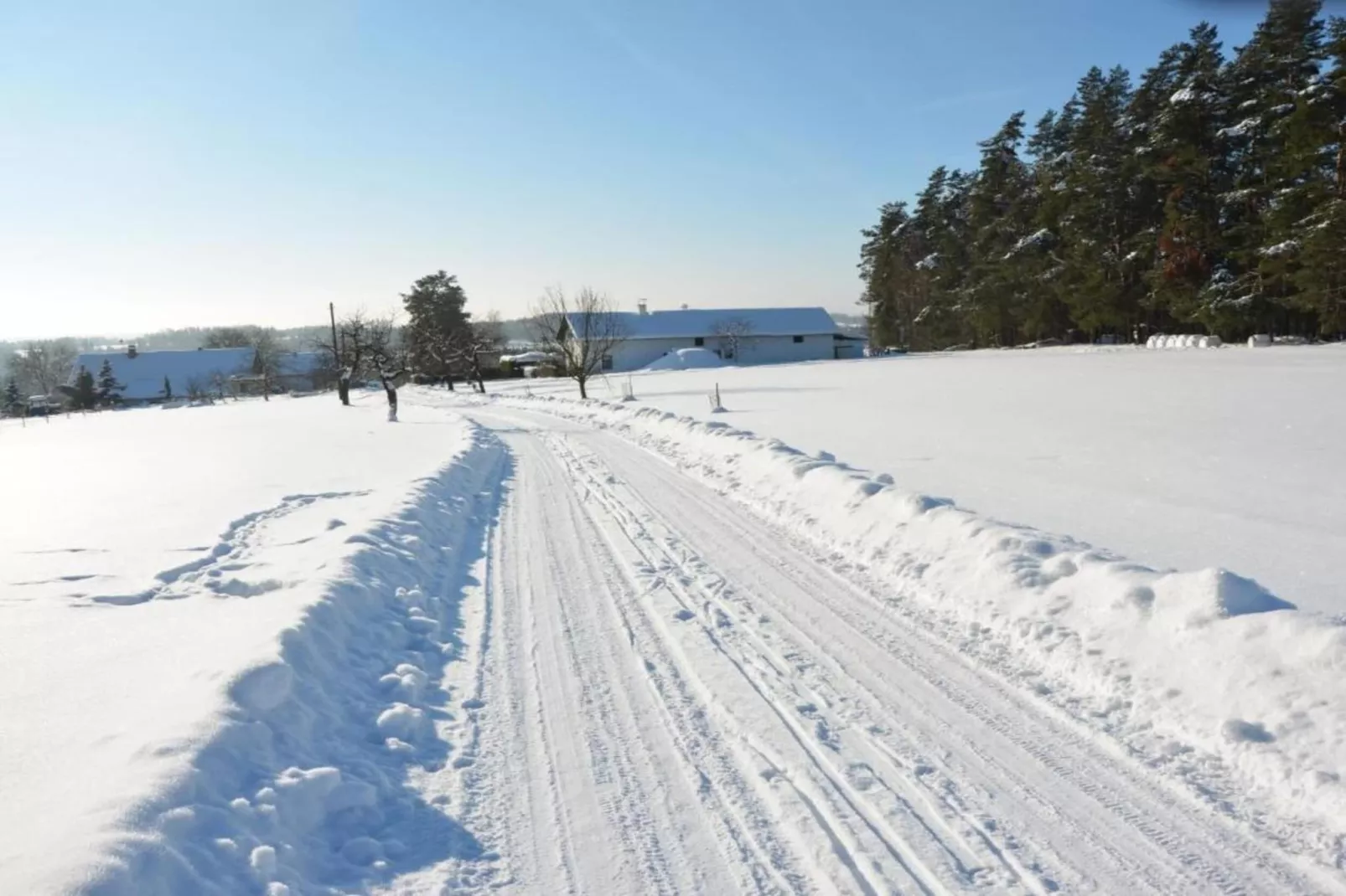 Jablon-Gebiet Winter 20 km