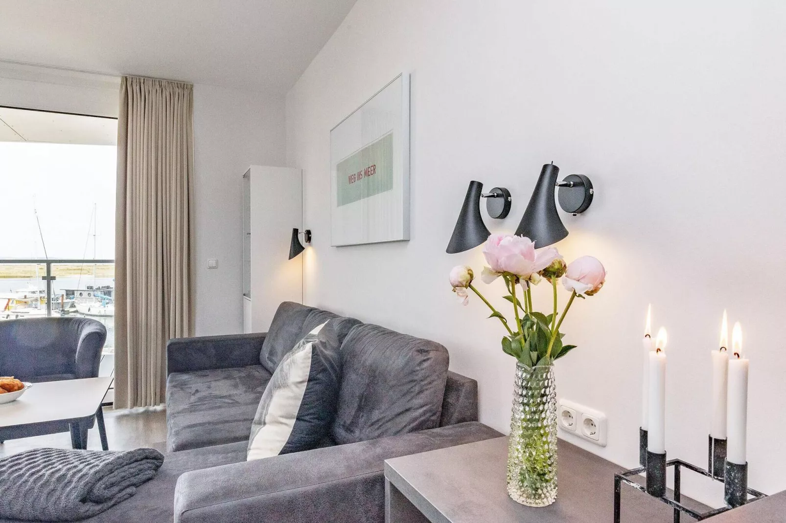 Appartement avec vue sur la mer Baltique-Intérieur