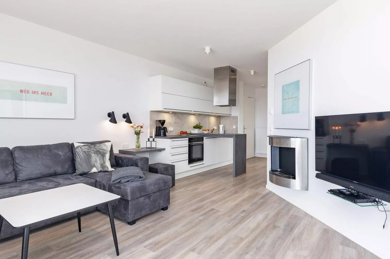 Appartement avec vue sur la mer Baltique-Intérieur